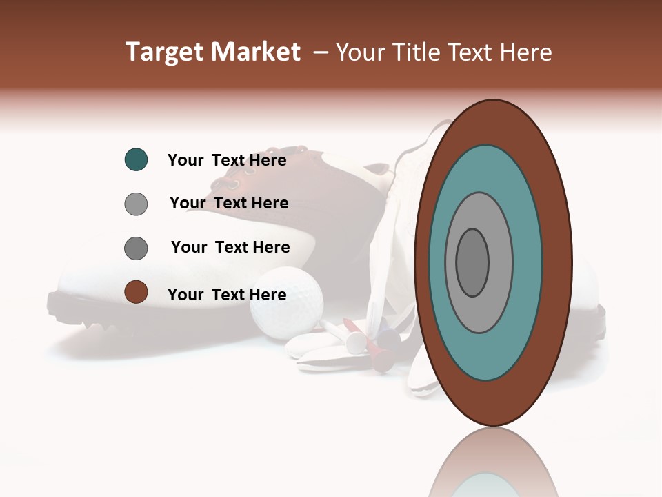 Play Shoes Brown PowerPoint Template