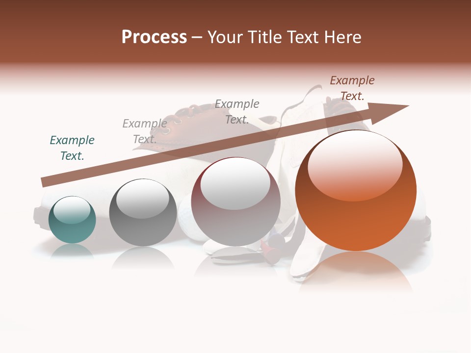 Play Shoes Brown PowerPoint Template