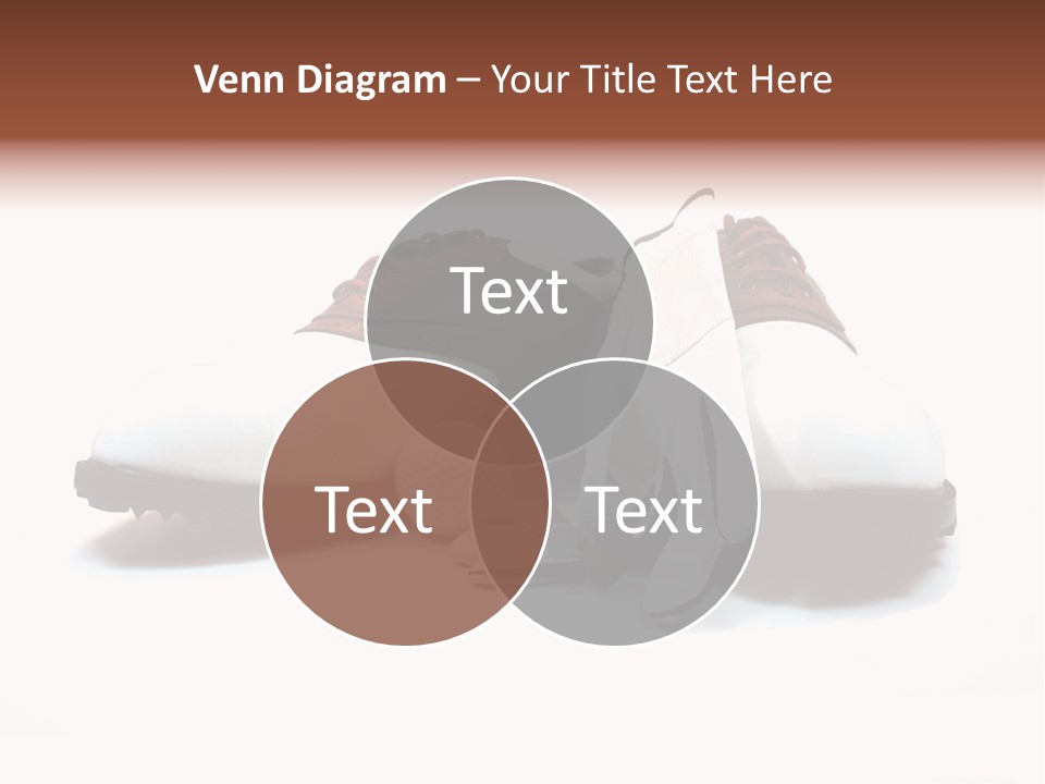 Play Shoes Brown PowerPoint Template