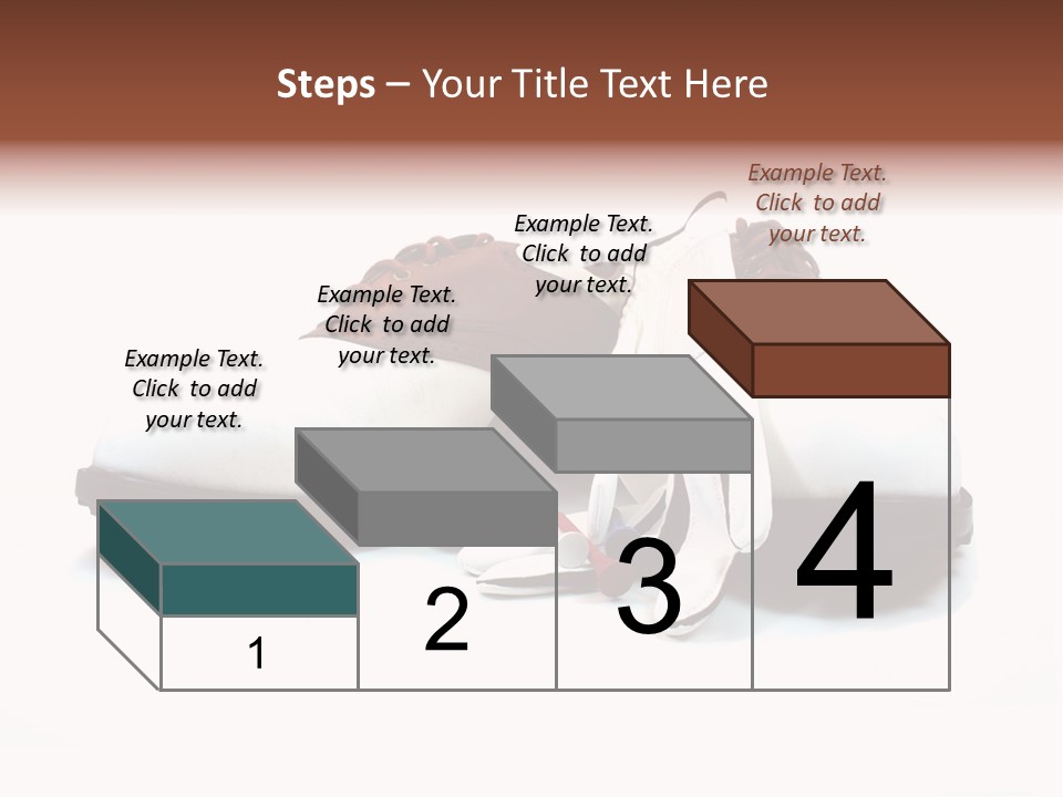 Play Shoes Brown PowerPoint Template