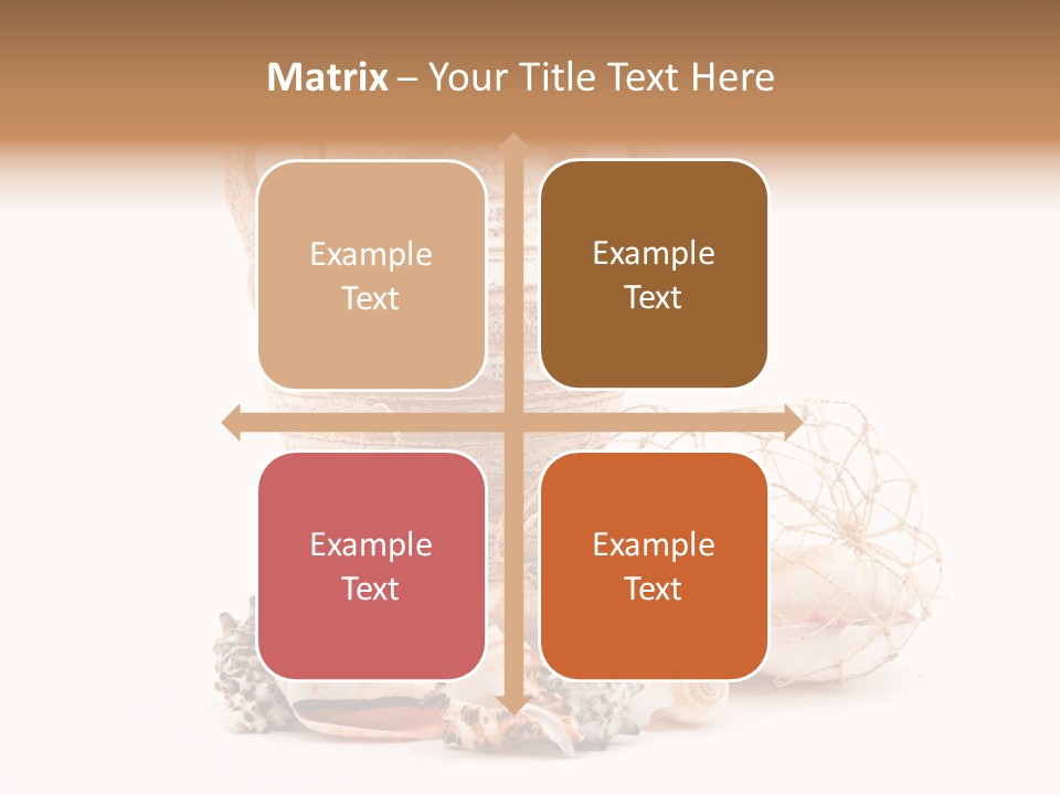 Sea Clam Beach PowerPoint Template