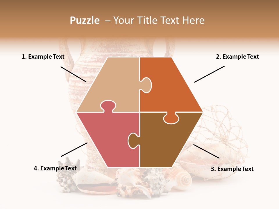 Sea Clam Beach PowerPoint Template