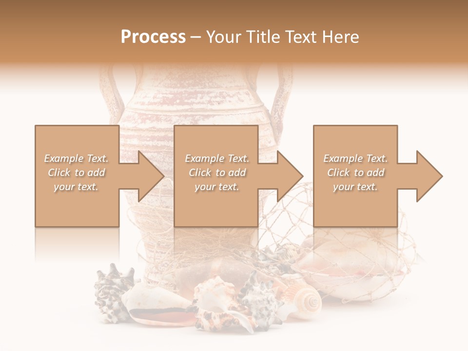 Sea Clam Beach PowerPoint Template