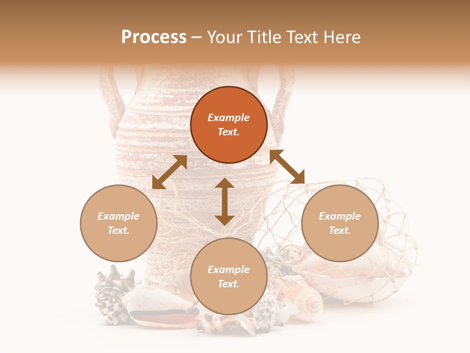 Sea Clam Beach PowerPoint Template