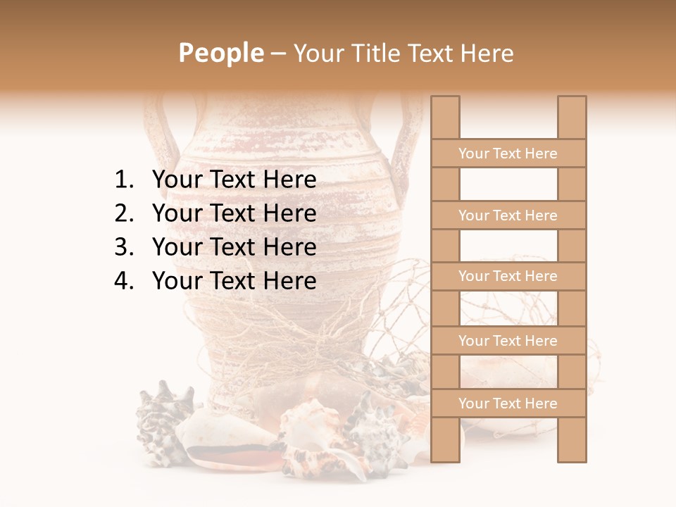 Sea Clam Beach PowerPoint Template