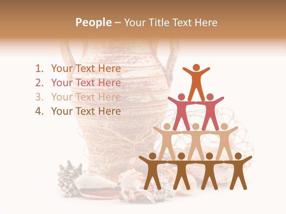 Sea Clam Beach PowerPoint Template