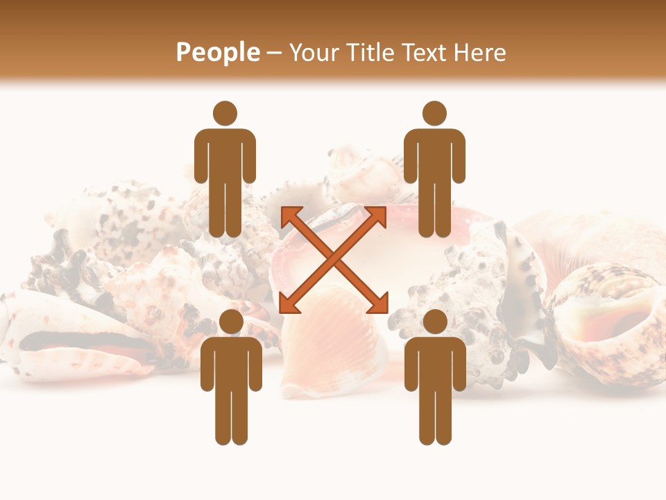 Shell Clam Isolated PowerPoint Template