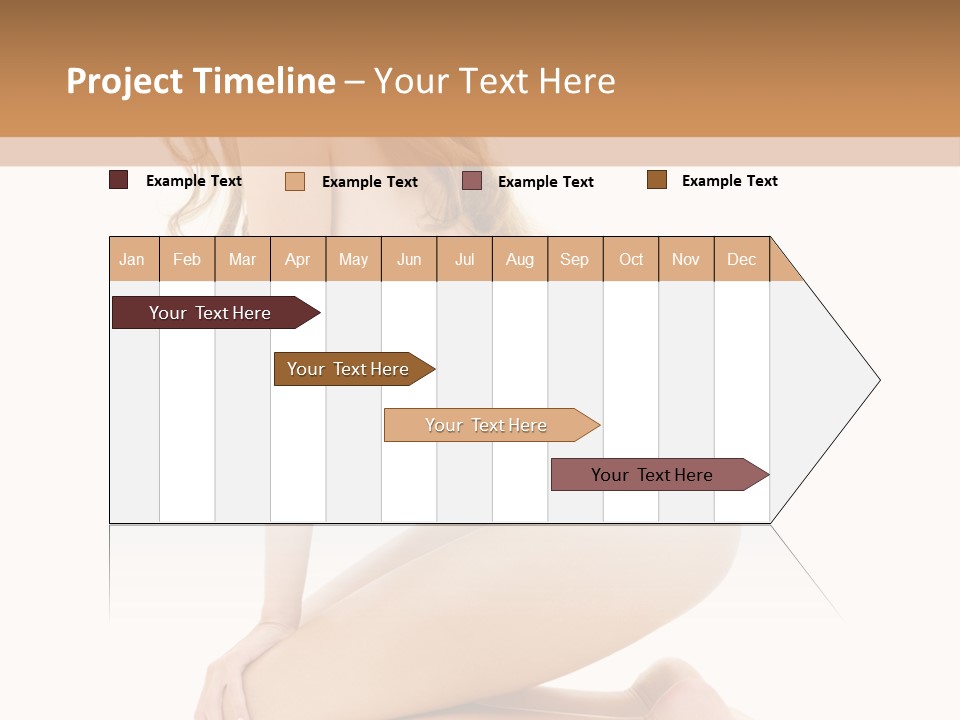 Long Smiling Tempting PowerPoint Template