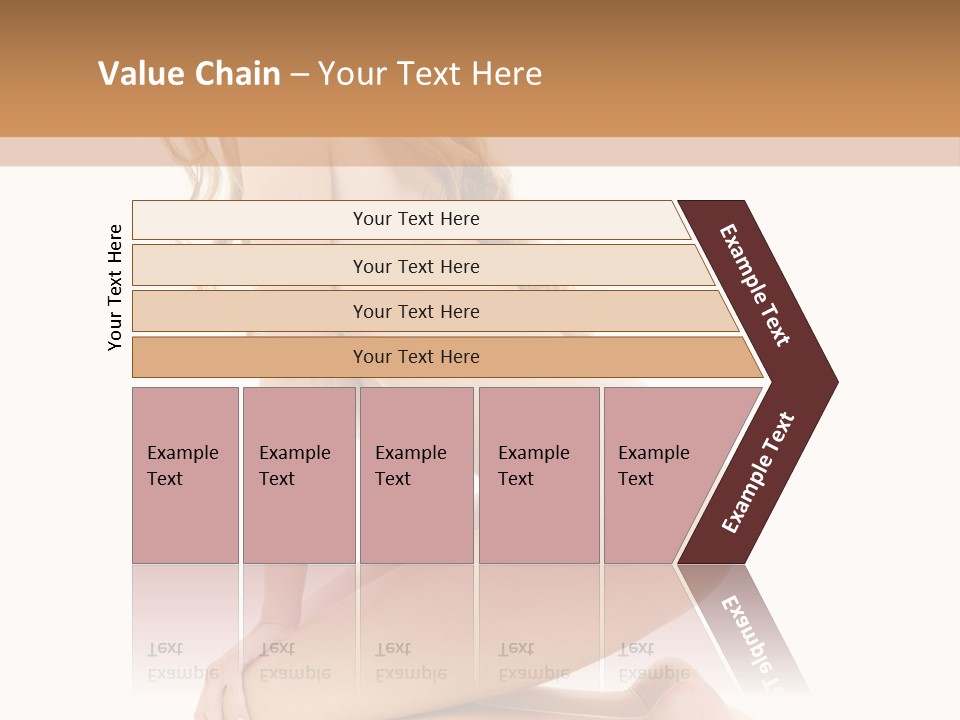 Long Smiling Tempting PowerPoint Template