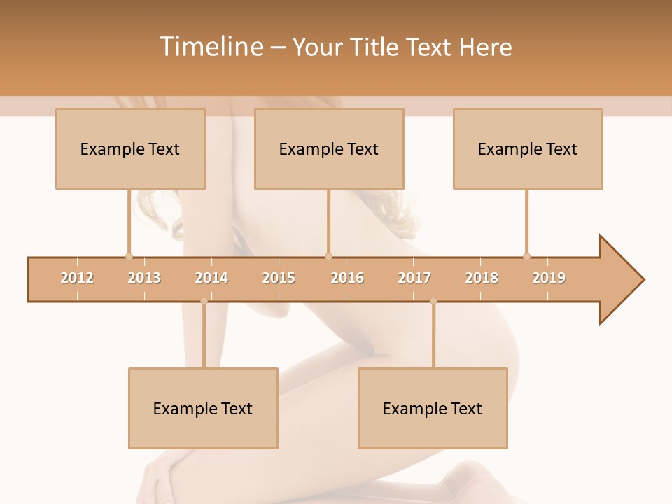 Long Smiling Tempting PowerPoint Template