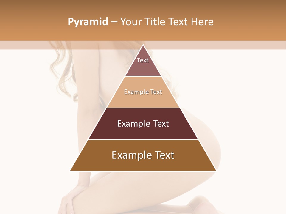 Long Smiling Tempting PowerPoint Template