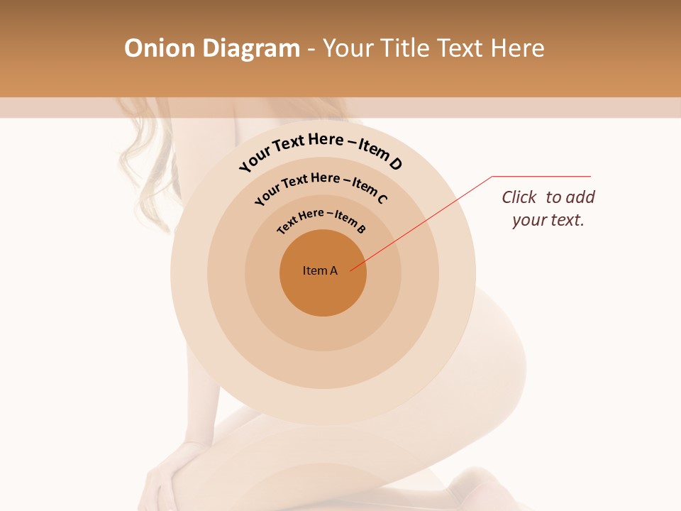 Long Smiling Tempting PowerPoint Template