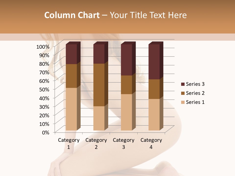 Long Smiling Tempting PowerPoint Template