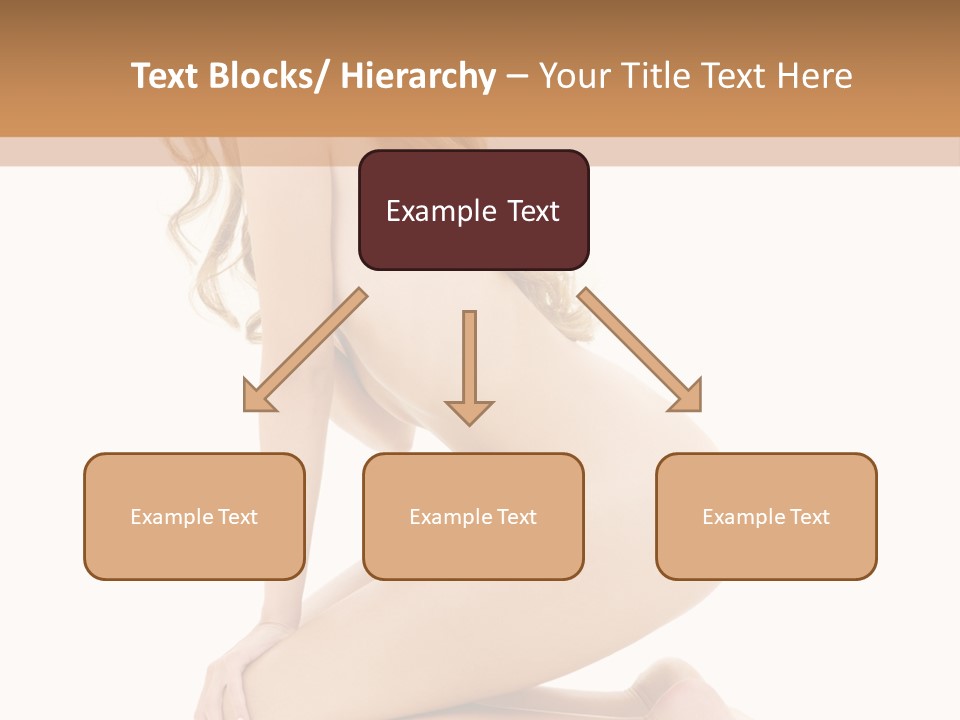 Long Smiling Tempting PowerPoint Template