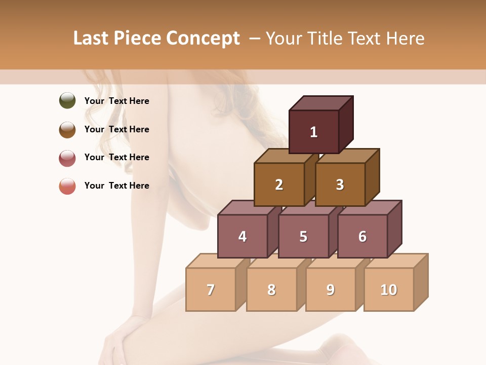 Long Smiling Tempting PowerPoint Template