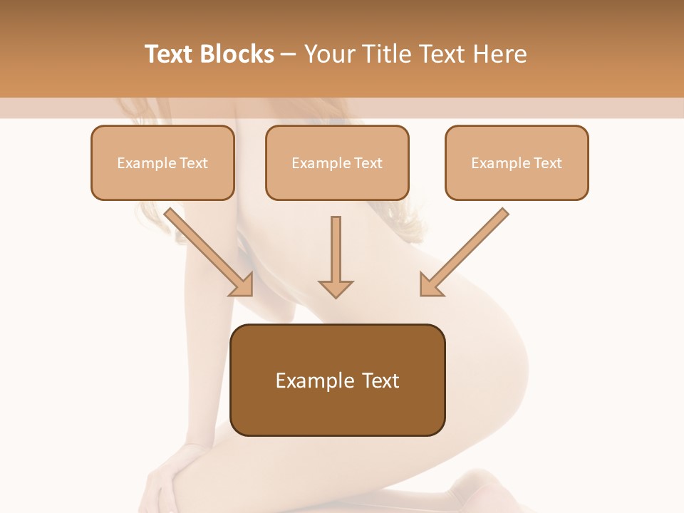 Long Smiling Tempting PowerPoint Template