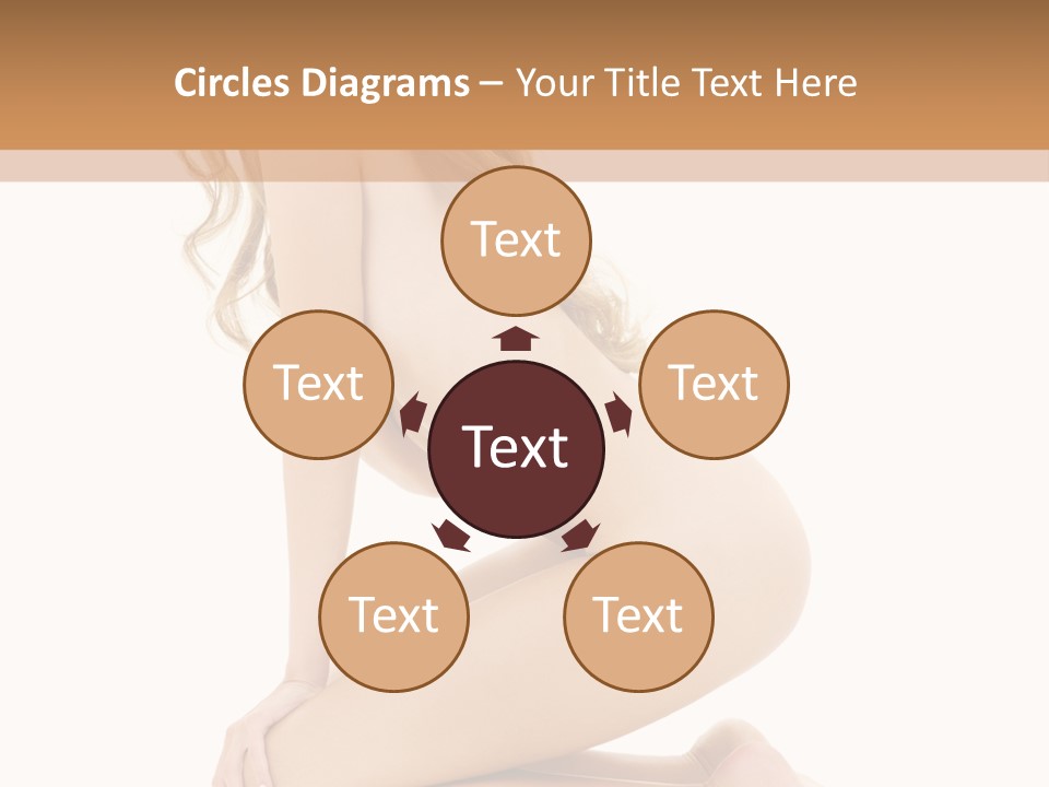 Long Smiling Tempting PowerPoint Template