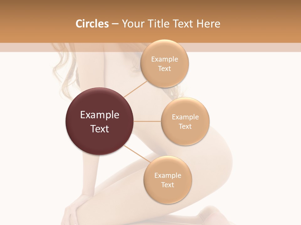 Long Smiling Tempting PowerPoint Template