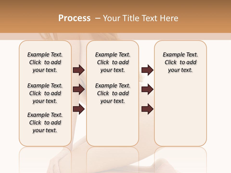 Long Smiling Tempting PowerPoint Template