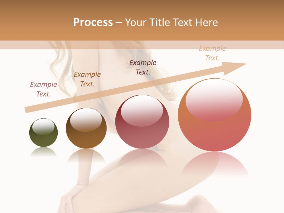 Long Smiling Tempting PowerPoint Template