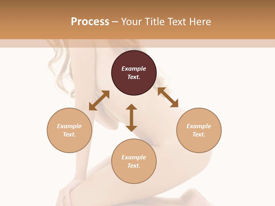 Long Smiling Tempting PowerPoint Template
