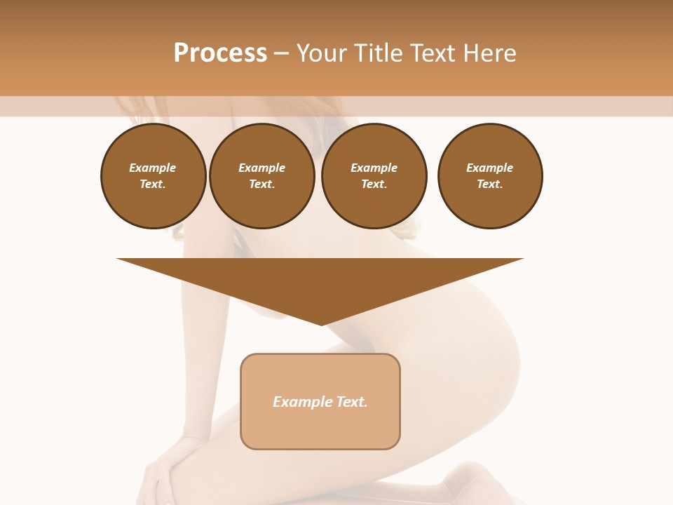 Long Smiling Tempting PowerPoint Template
