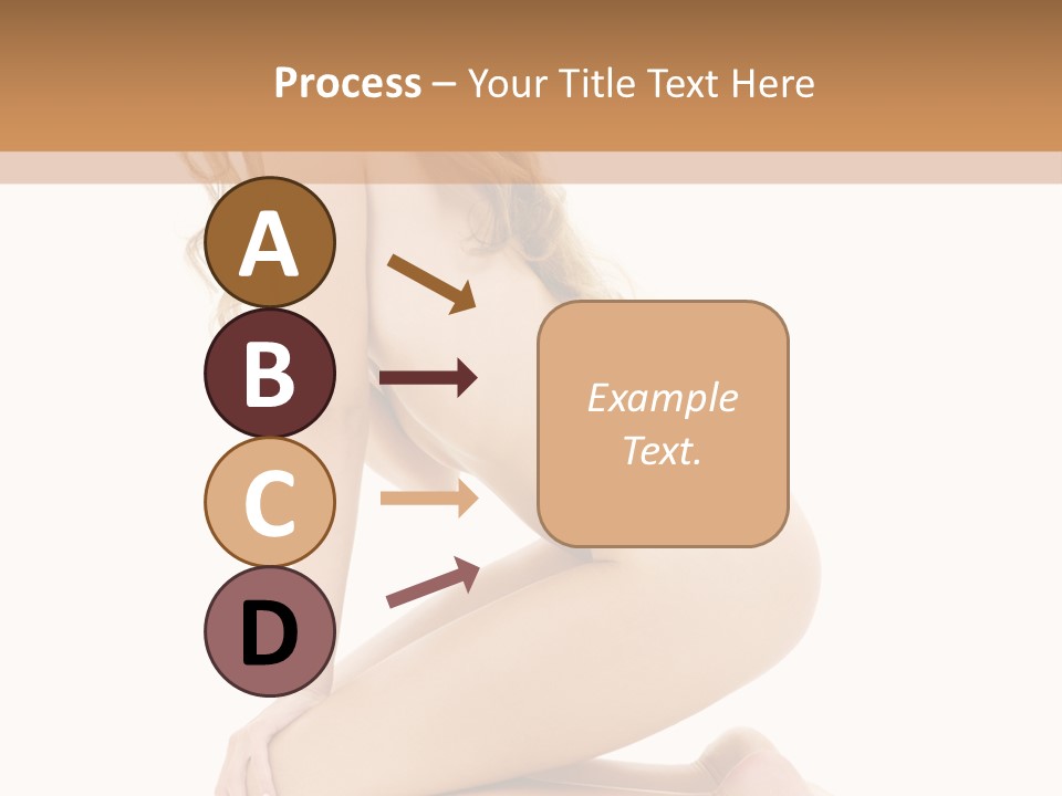 Long Smiling Tempting PowerPoint Template