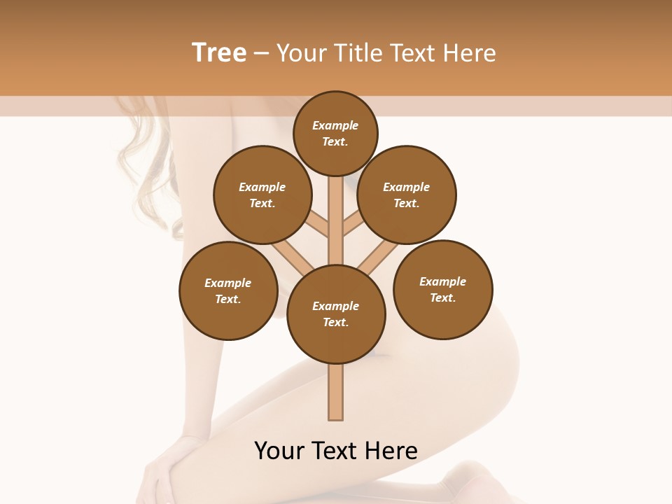 Long Smiling Tempting PowerPoint Template