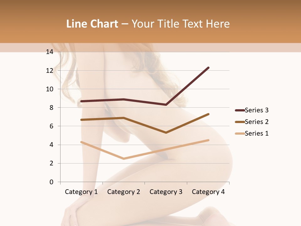 Long Smiling Tempting PowerPoint Template