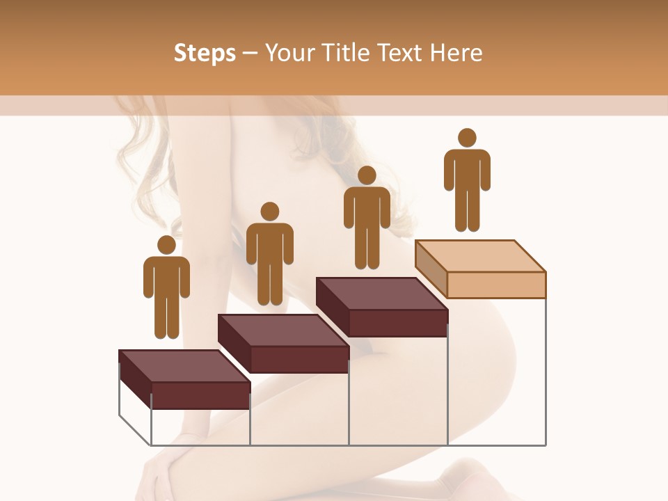 Long Smiling Tempting PowerPoint Template