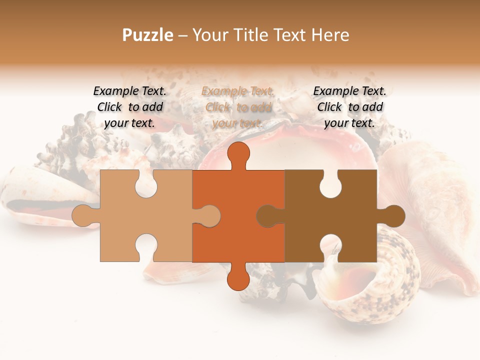 Fish Shellfish Ocean PowerPoint Template