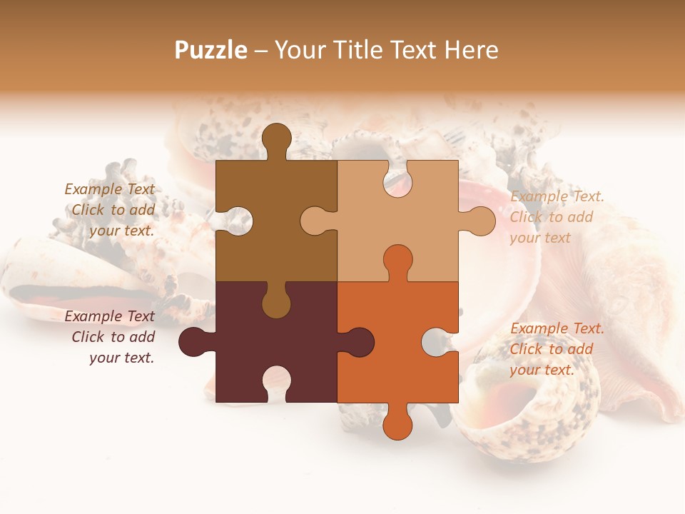 Fish Shellfish Ocean PowerPoint Template