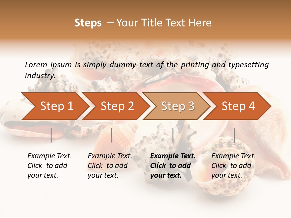 Fish Shellfish Ocean PowerPoint Template