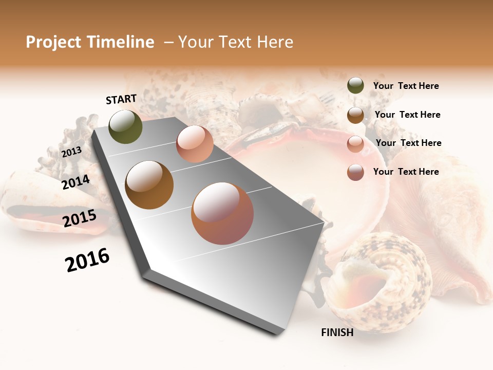 Fish Shellfish Ocean PowerPoint Template