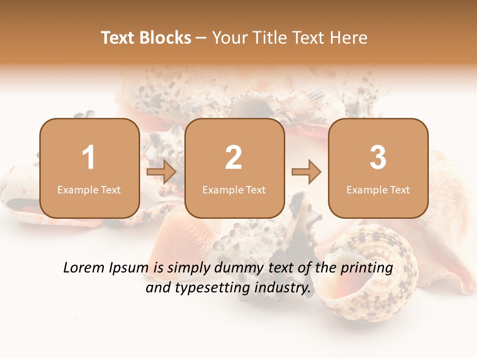 Fish Shellfish Ocean PowerPoint Template