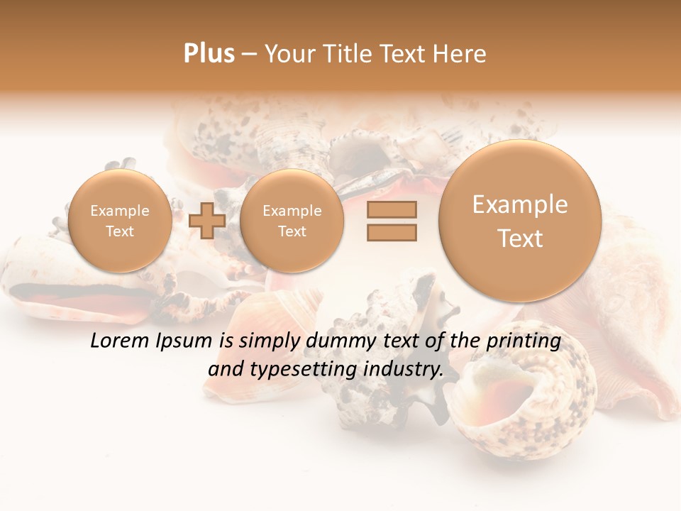 Fish Shellfish Ocean PowerPoint Template