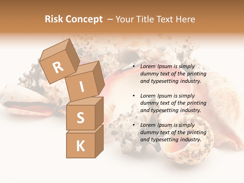 Fish Shellfish Ocean PowerPoint Template