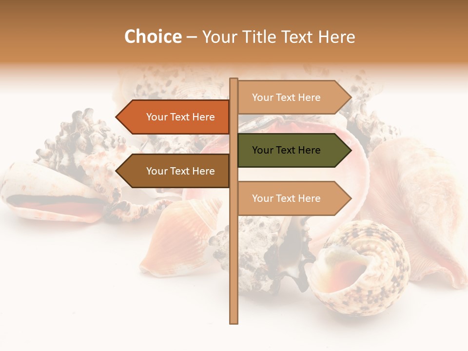 Fish Shellfish Ocean PowerPoint Template
