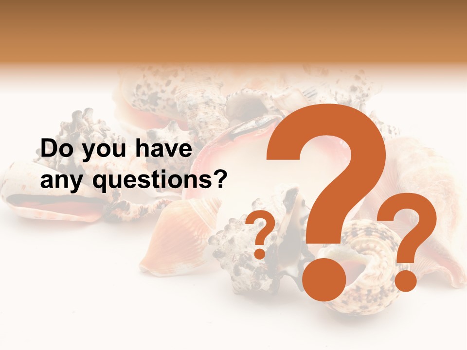 Fish Shellfish Ocean PowerPoint Template