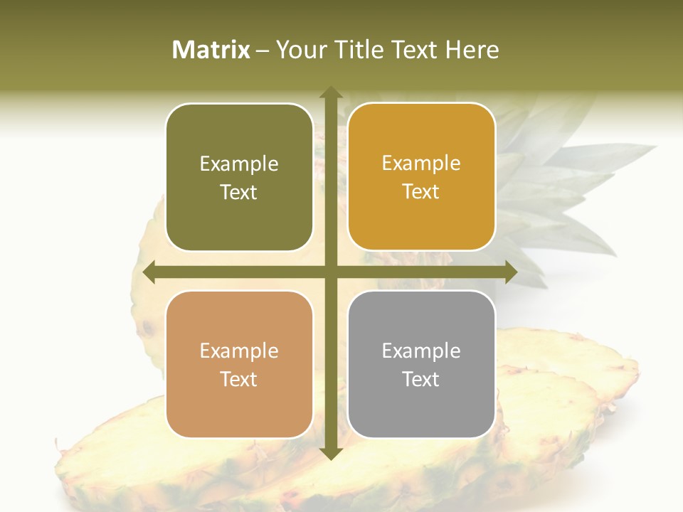 Food Ripe Healthy PowerPoint Template