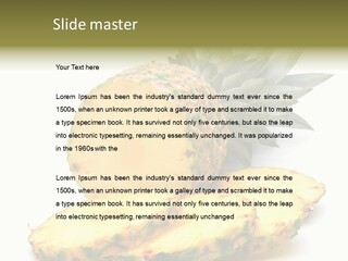 Food Ripe Healthy PowerPoint Template