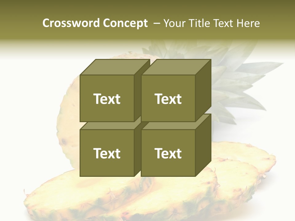 Food Ripe Healthy PowerPoint Template