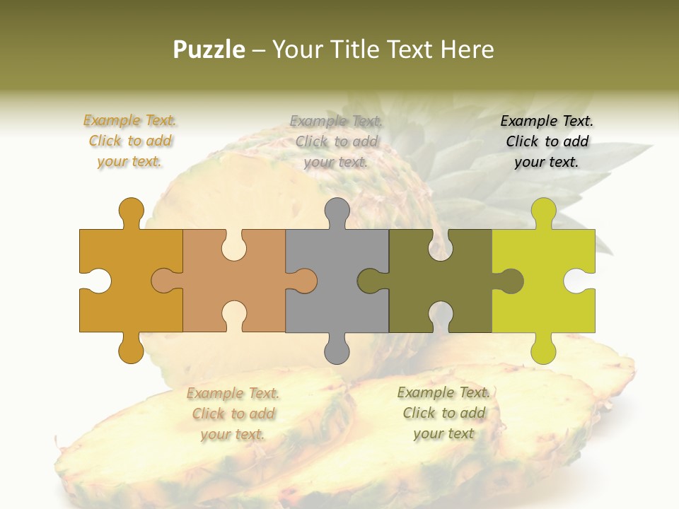 Food Ripe Healthy PowerPoint Template