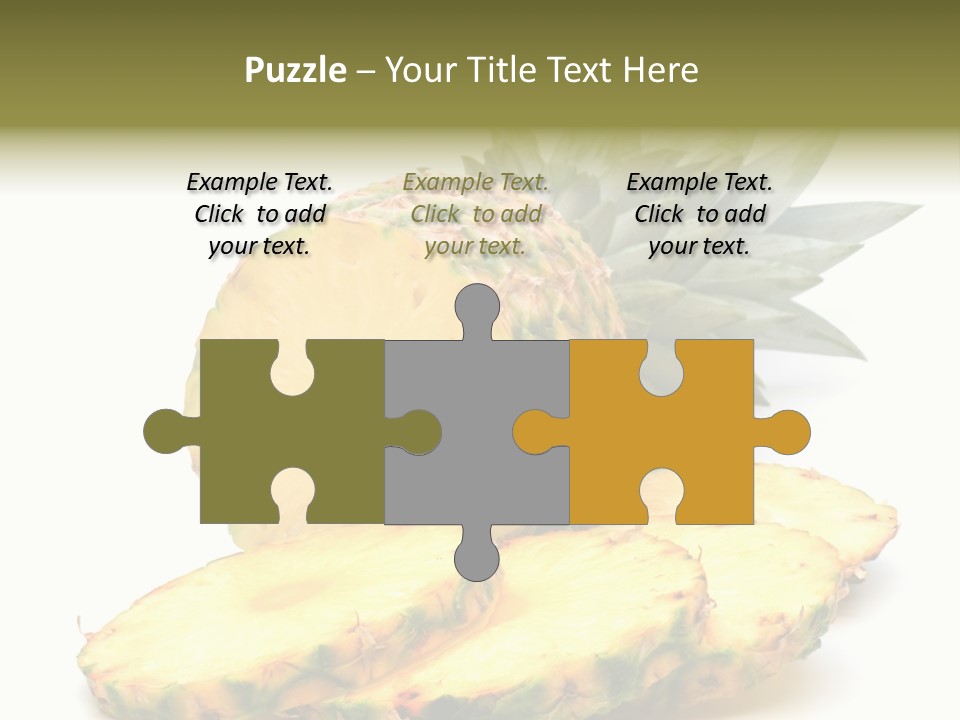 Food Ripe Healthy PowerPoint Template