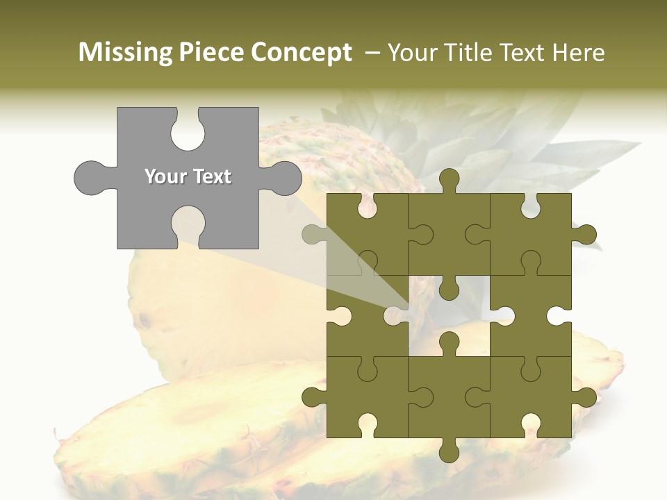 Food Ripe Healthy PowerPoint Template