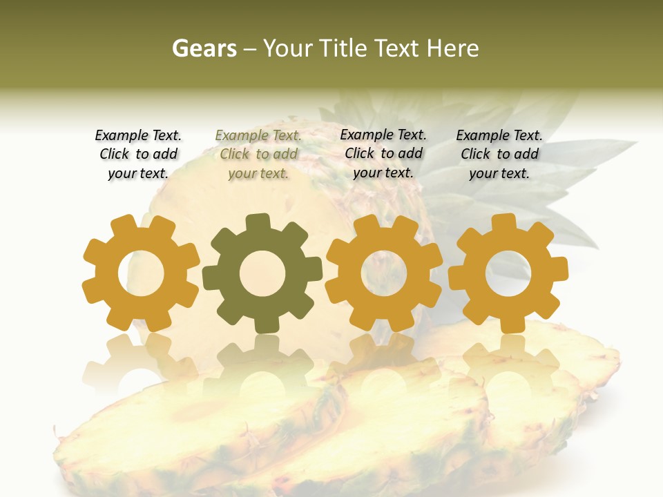 Food Ripe Healthy PowerPoint Template