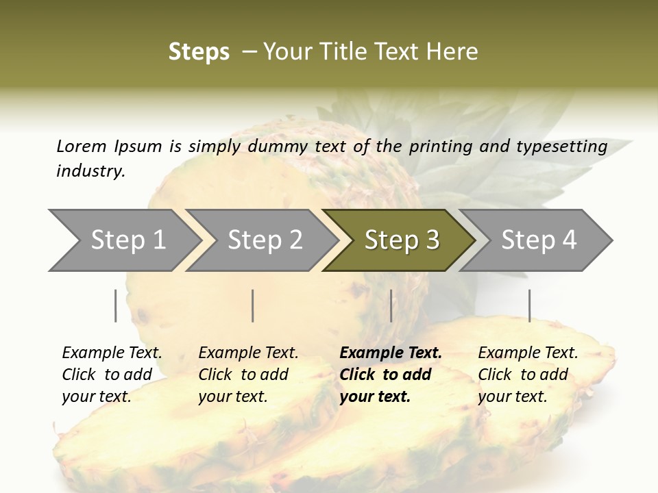 Food Ripe Healthy PowerPoint Template