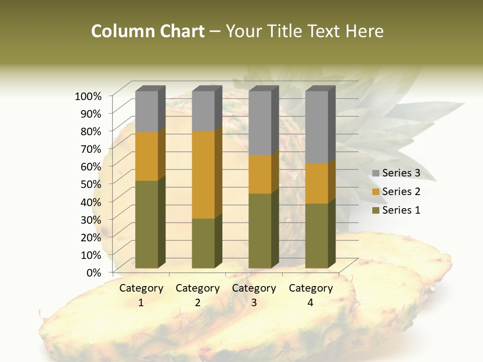 Food Ripe Healthy PowerPoint Template
