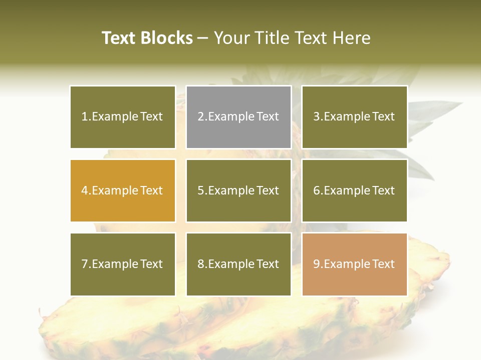 Food Ripe Healthy PowerPoint Template