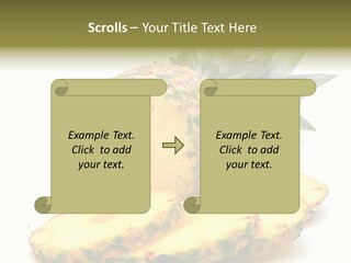 Food Ripe Healthy PowerPoint Template